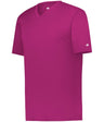 Augusta Sportswear YOUTH B - CORE V - NECK TEE 216200 HOT PINK (BA) S