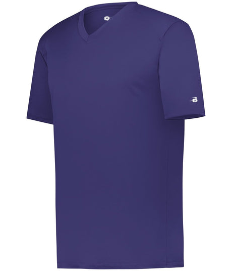 Augusta Sportswear YOUTH B - CORE V - NECK TEE 216200 PURPLE (BA) S