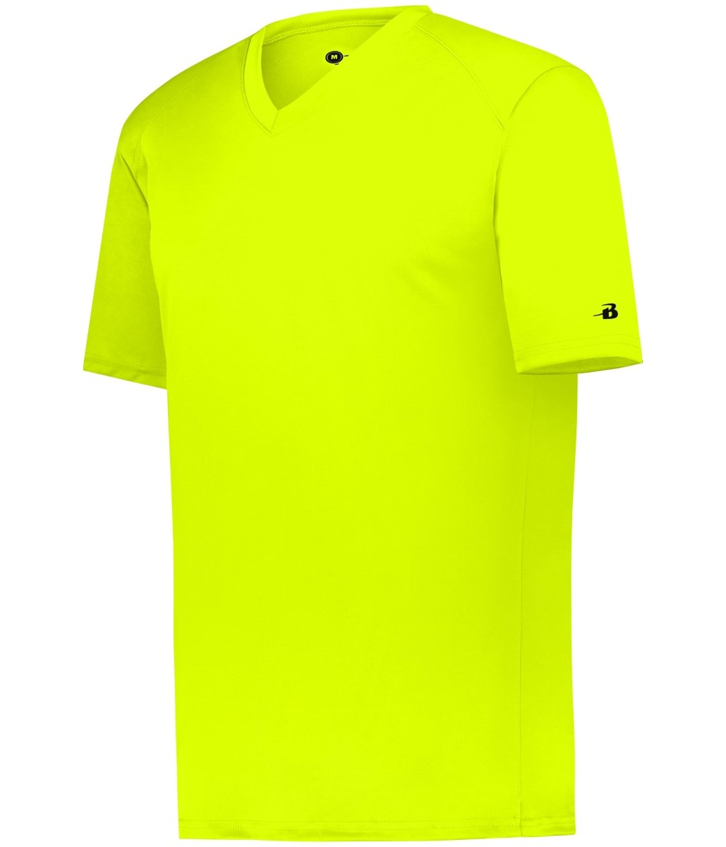 Augusta Sportswear YOUTH B - CORE V - NECK TEE 216200 SAFETY YELLOW S