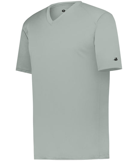 Augusta Sportswear YOUTH B - CORE V - NECK TEE 216200 SILVER (BA) S