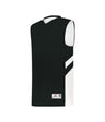 Augusta Sportswear YOUTH B - PIVOT REVERSIBLE BASKETBALL JERSEY 256600 BLACK/WHITE (BA) S