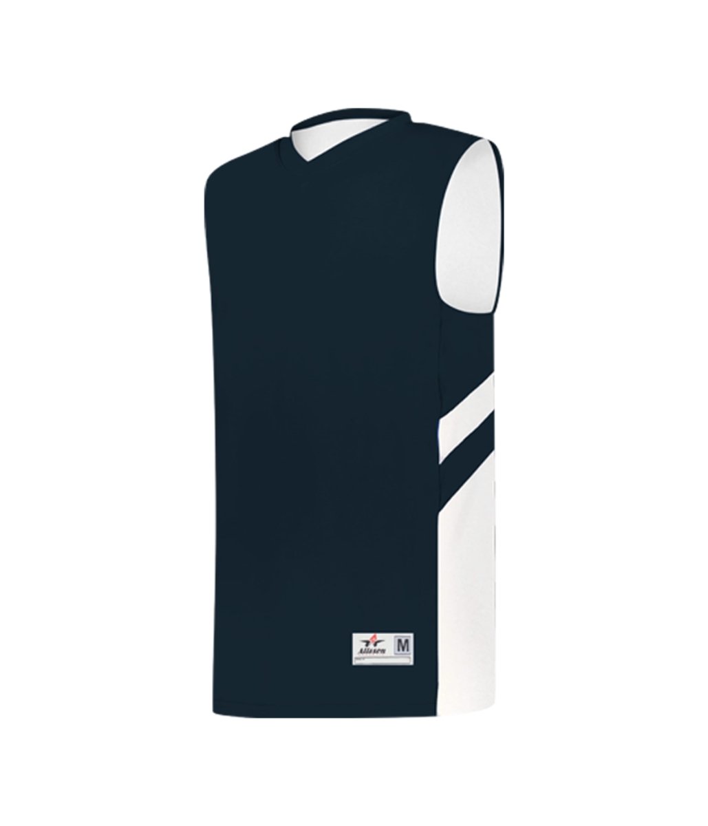 Augusta Sportswear YOUTH B - PIVOT REVERSIBLE BASKETBALL JERSEY 256600 NAVY/WHITE (BA) S