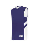 Augusta Sportswear YOUTH B - PIVOT REVERSIBLE BASKETBALL JERSEY 256600 PURPLE/WHITE (BA) S