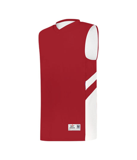 Augusta Sportswear YOUTH B - PIVOT REVERSIBLE BASKETBALL JERSEY 256600 RED/WHITE (BA) S