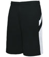 Augusta Sportswear YOUTH B - PIVOT REVERSIBLE BASKETBALL SHORTS 226600B BLACK/WHITE (BA) S
