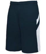 Augusta Sportswear YOUTH B - PIVOT REVERSIBLE BASKETBALL SHORTS 226600B NAVY/WHITE (BA) S