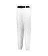 Augusta Sportswear YOUTH BASEBALL PANT 605PY WHITE XXS