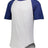 Augusta Sportswear Youth Baseball Short Sleeve Tee 2.0 424 ATHLETIC HEATHER/NAVY S