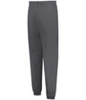 Augusta Sportswear Youth C2 Fleece Elastic Bottom Pant 552300 CHARCOAL (BA) S