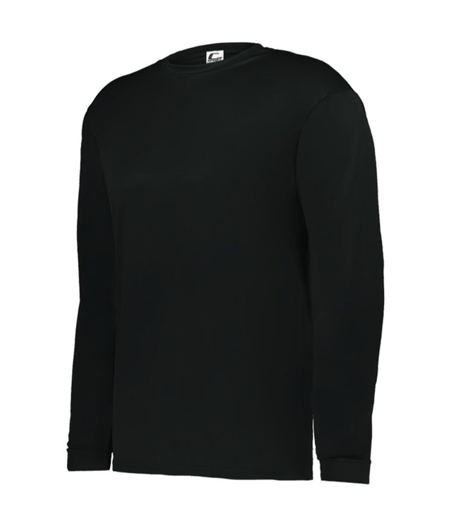 Augusta Sportswear YOUTH C2 LONG SLEEVE TEE 520400 BLACK S