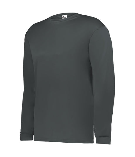 Augusta Sportswear YOUTH C2 LONG SLEEVE TEE 520400 GRAPHITE (BA) S