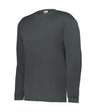 Augusta Sportswear YOUTH C2 LONG SLEEVE TEE 520400 GRAPHITE (BA) S