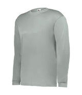 Augusta Sportswear YOUTH C2 LONG SLEEVE TEE 520400 SILVER (BA) S