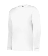 Augusta Sportswear YOUTH C2 LONG SLEEVE TEE 520400 WHITE S