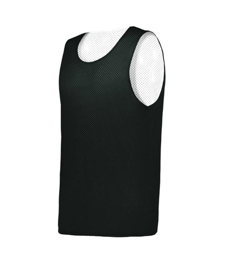Augusta Sportswear YOUTH C2 MESH REVERSIBLE BASKETBALL JERSEY 522800 BLACK/WHITE (BA) S