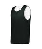 Augusta Sportswear YOUTH C2 MESH REVERSIBLE BASKETBALL JERSEY 522800 BLACK/WHITE (BA) S