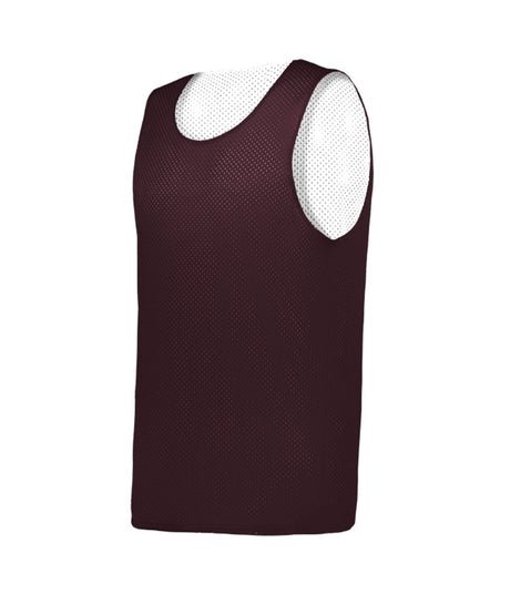 Augusta Sportswear YOUTH C2 MESH REVERSIBLE BASKETBALL JERSEY 522800 MAROON/WHITE (BA) S