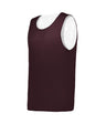 Augusta Sportswear YOUTH C2 MESH REVERSIBLE BASKETBALL JERSEY 522800 MAROON/WHITE (BA) S