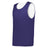 Augusta Sportswear YOUTH C2 MESH REVERSIBLE BASKETBALL JERSEY 522800 PURPLE/WHITE (BA) S