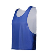 Augusta Sportswear YOUTH C2 REVERSIBLE MESH LACROSSE PINNIE 526000 ROYAL/WHITE (BA) SMALL/MEDIUM