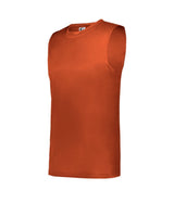 Augusta Sportswear YOUTH C2 SLEEVELESS TEE 523000 BURNT ORANGE (BA) S