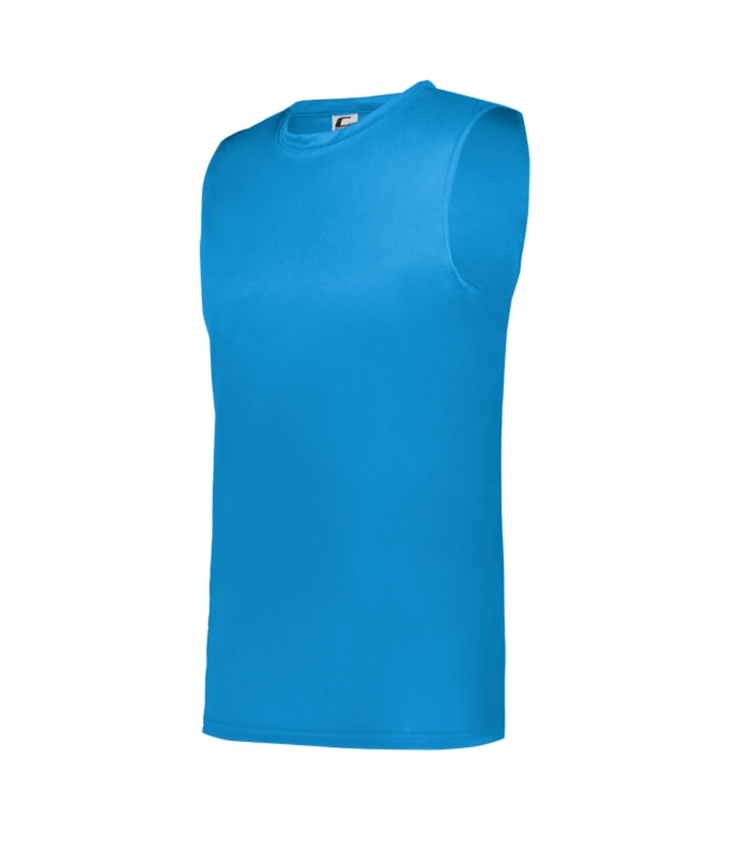 Augusta Sportswear YOUTH C2 SLEEVELESS TEE 523000 ELECTRIC BLUE (BA) S