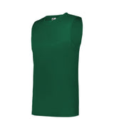 Augusta Sportswear YOUTH C2 SLEEVELESS TEE 523000 FOREST (BA) S