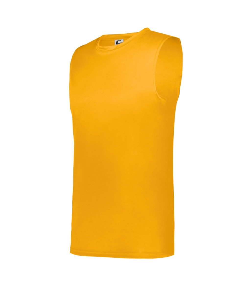 Augusta Sportswear YOUTH C2 SLEEVELESS TEE 523000 GOLD S