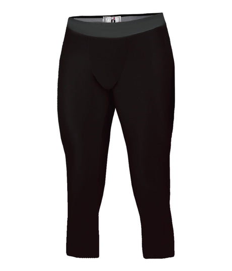 Augusta Sportswear YOUTH CALF - LENGTH COMPRESSION TIGHT 261100 BLACK S