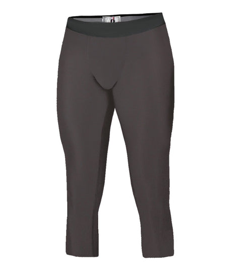 Augusta Sportswear YOUTH CALF - LENGTH COMPRESSION TIGHT 261100 GRAPHITE (BA) S