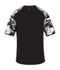 Augusta Sportswear YOUTH CAMO SPORT TEE 214100 BLACK/WHITE CAMO (BA) S