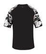 Augusta Sportswear YOUTH CAMO SPORT TEE 214100 BLACK/WHITE CAMO (BA) S