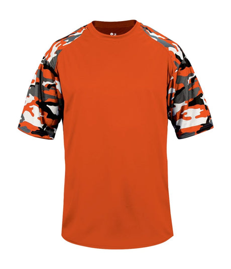 Augusta Sportswear YOUTH CAMO SPORT TEE 214100 BT ORAN/BT ORAN CAMO (BA) S