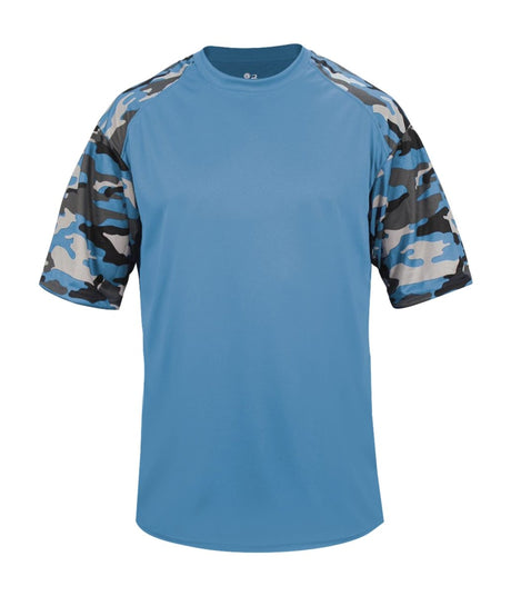 Augusta Sportswear YOUTH CAMO SPORT TEE 214100 COL BL/COL BL CAMO (BA) S