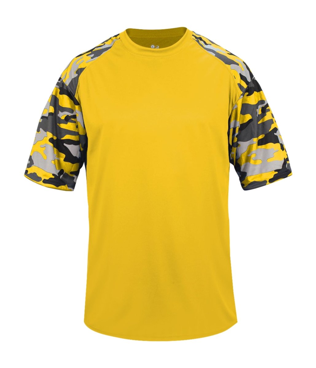 Augusta Sportswear YOUTH CAMO SPORT TEE 214100 GOLD/GOLD CAMO (BA) S