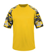 Augusta Sportswear YOUTH CAMO SPORT TEE 214100 GOLD/GOLD CAMO (BA) S