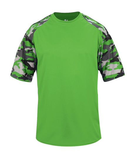 Augusta Sportswear YOUTH CAMO SPORT TEE 214100 LIME/LIME CAMO (BA) S