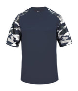 Augusta Sportswear YOUTH CAMO SPORT TEE 214100 NAVY/NAVY CAMO (BA) S