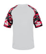 Augusta Sportswear YOUTH CAMO SPORT TEE 214100 WHITE/RED CAMO (BA) S