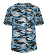 Augusta Sportswear YOUTH CAMO TEE 218100 COLUMBIA BLUE CAMO (BA) S