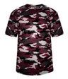 Augusta Sportswear YOUTH CAMO TEE 218100 MAROON CAMO (BA) S