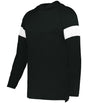 Augusta Sportswear YOUTH CONTENDER LONG SLEEVE HOODIE 545LSY BLACK/WHITE (BA) S