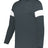 Augusta Sportswear YOUTH CONTENDER LONG SLEEVE HOODIE 545LSY CHARCOAL SOLID/WHITE (BA) S