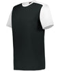 Augusta Sportswear YOUTH CREW NECK BASEBALL JERSEY 532CJY BLACK/WHITE (BA) XXS