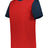 Augusta Sportswear YOUTH CREW NECK BASEBALL JERSEY 532CJY RED/NAVY (BA) XXS