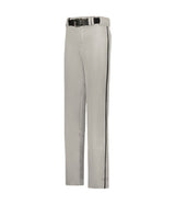 Augusta Sportswear YOUTH CRUSH OPEN BOTTOM PANT WITH BRAID 655WLBY GREY/BLACK (BA) S