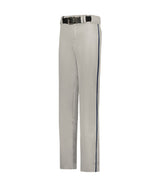 Augusta Sportswear YOUTH CRUSH OPEN BOTTOM PANT WITH BRAID 655WLBY GREY/NAVY (BA) S