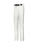 Augusta Sportswear YOUTH CRUSH OPEN BOTTOM PANT WITH BRAID 655WLBY WHITE/BLACK (BA) S