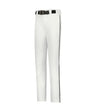 Augusta Sportswear YOUTH CRUSH OPEN BOTTOM PANT WITH BRAID 655WLBY WHITE/BLACK (BA) S