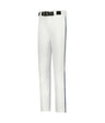 Augusta Sportswear YOUTH CRUSH OPEN BOTTOM PANT WITH BRAID 655WLBY WHITE/NAVY (BA) S